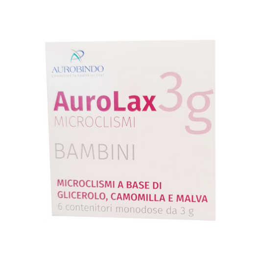 AUROLAX MICROCLISMI BAMBINI 6P