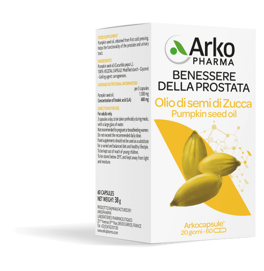 Olio Di Semi Di Zucca 60 Capsule