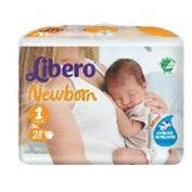 LIBERO New Born 1 2-5Kg 24pz