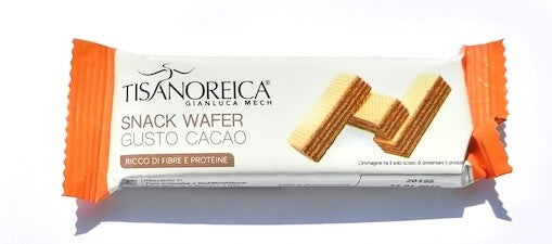 TISANOREICA S SNACK WAFER CACAO 42 GRAMMI