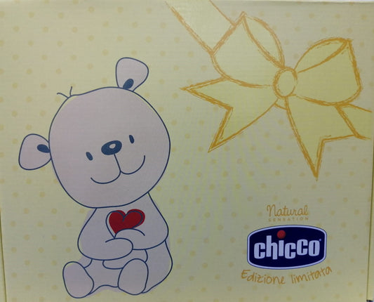 CHICCO COFANETTO DOUDOU PUPAZZO: CHICCO BAGNO SHAMPOO SENZA LACRIME 200ML + CHICCO CREMA VISO 50ML + OLIO BAGNO SENZA LACRIME 200ML + MY SWEET DOUDOU PLAYMAT