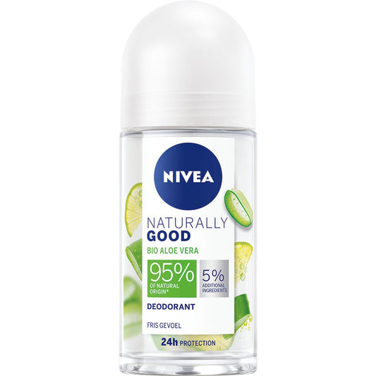 Nivea Deo Naturally Good Roll On Bio Aloe Vera 50ml