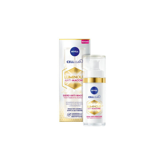Nivea Cellular Luminous630 Anti-Macchie Siero Viso Trattamento Avanzato 30ml