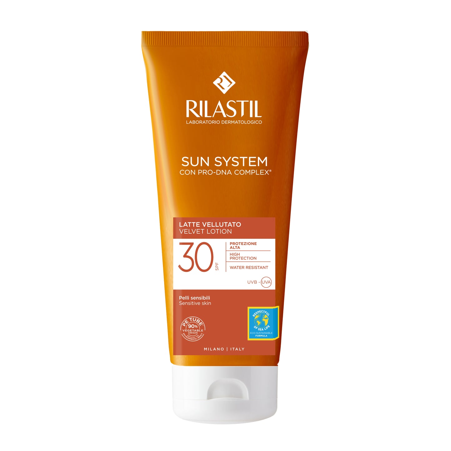 RILASTIL SUN SYSTEM LATTE SOLARE VELLUTATO SPF 30 200ML