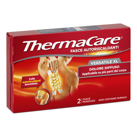 ThermaCare Versatile XL - Fasce Autoriscaldanti 2 Pezzi