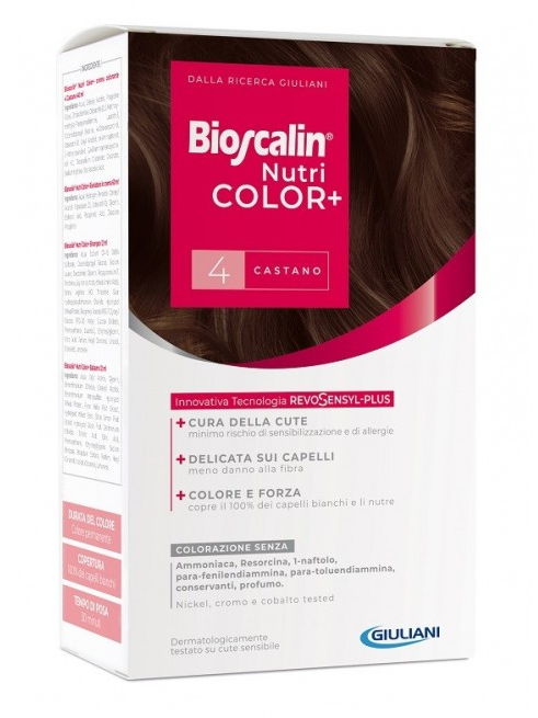 BIOSCALIN NUTRICOLOR PLUS 4 CASTANO