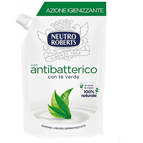 Neutro Roberts Sapone Liquido Antibatterico Ricarica 400ml