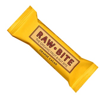 Raw Bite Barretta Cacao/Orange 1 Pezzo