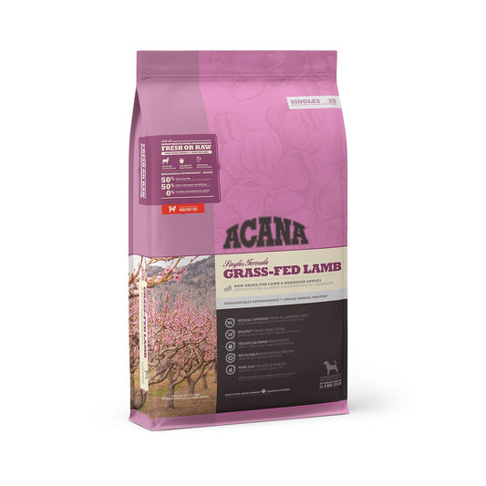 Acana Cane Grass-Fed Lamb Singles Crocchette Agnello e Mele Sacco 6Kg