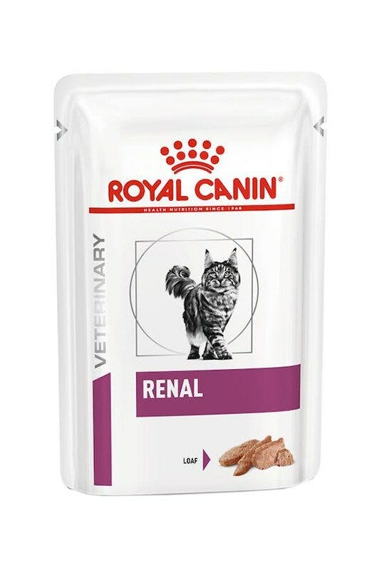 Royal Canin Veterinary Renal Morbido Patè Per Gatti Adulti Bustine 12x85g