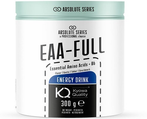 Absolute Series EAA-FULL Essential Amino Acids + B6 Energy Drink Polvere 300g