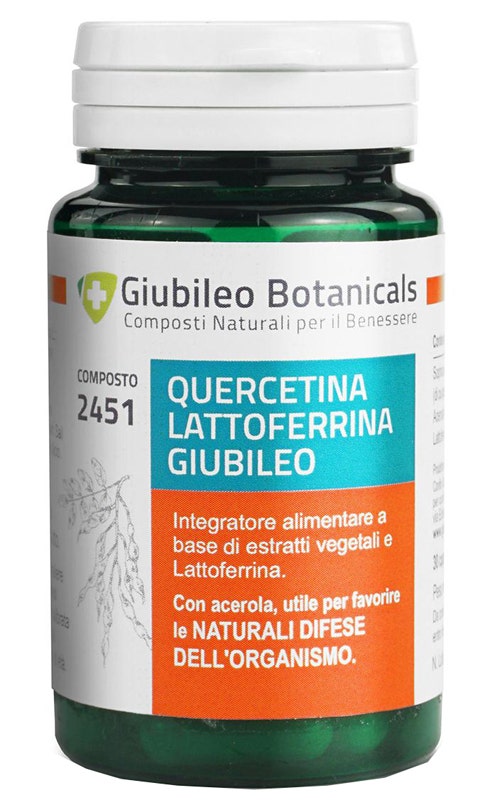 Giubileo Botanicals Querciatina Lattoferrina Giubileo 30 Compresse