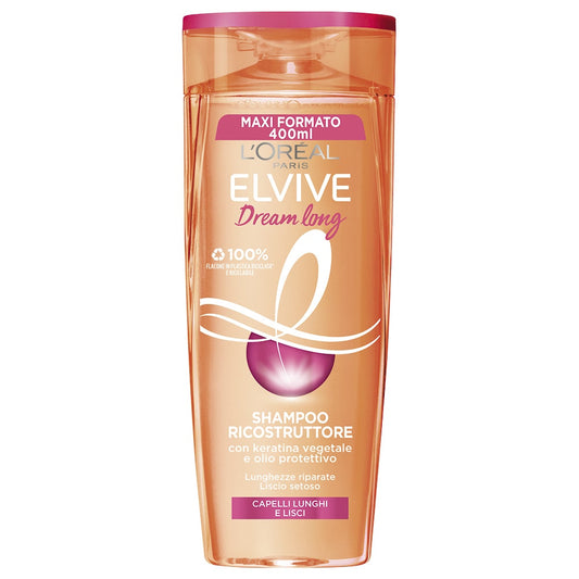 L'OrÉal Paris Elvive Dream Long Shampoo Capelli Lunghi/Lisci 400 ml