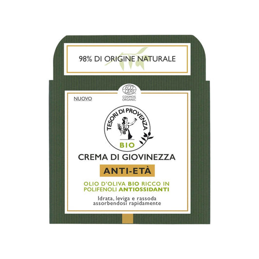 Tesori Di Provenza Crema di Giovinezza Viso Anti-EtÀ Giorno 50ml