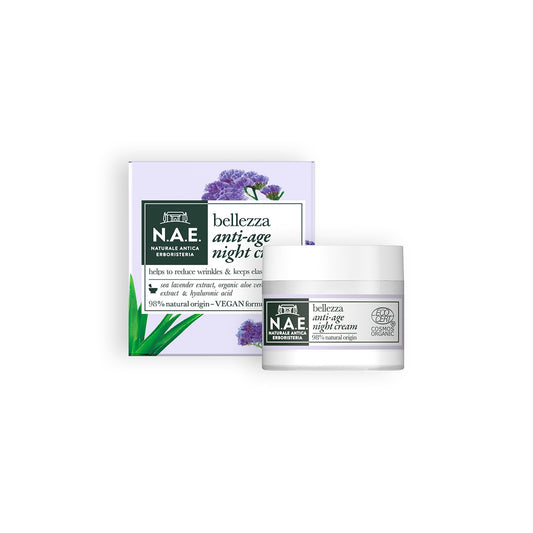 N.A.E. Crema Notte Anti-EtÀ Bellezza Formula Vegana 50ml