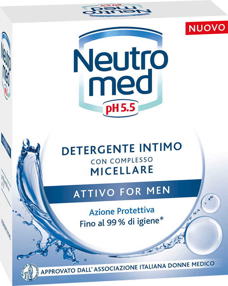 Neutromed Detergente Intimo Attivo For Men pH 5.5 200ml
