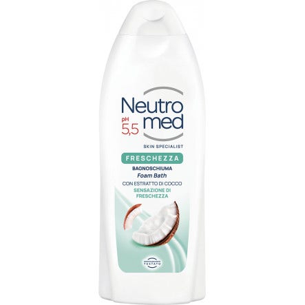 Neutromed Bagnoschiuma Freschezza Con Estratto di Cocco 600ml