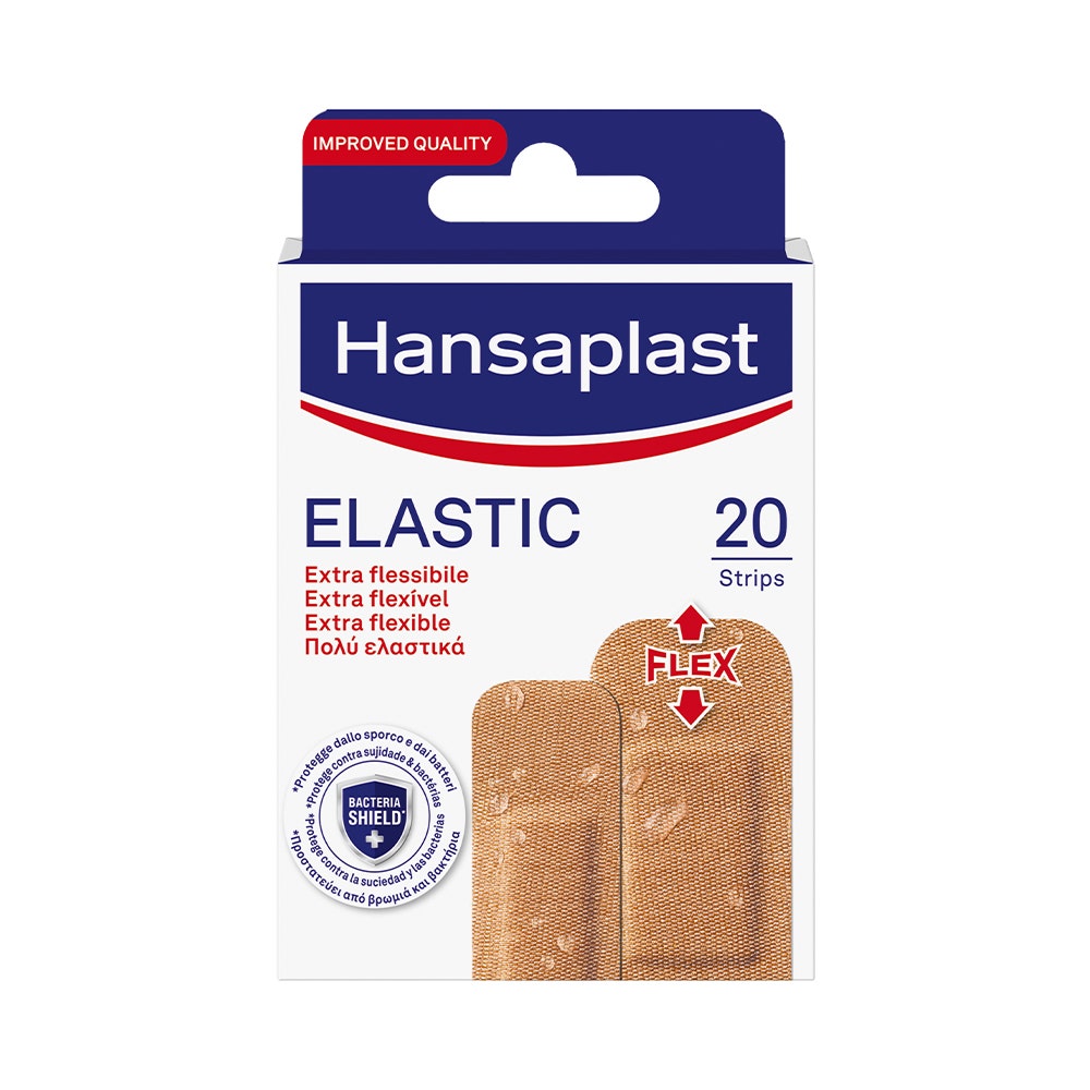 Hansaplast Cerotti Elastic Elastici E Flessibili Per Articolazioni 2 Formati 20 Pezzi
