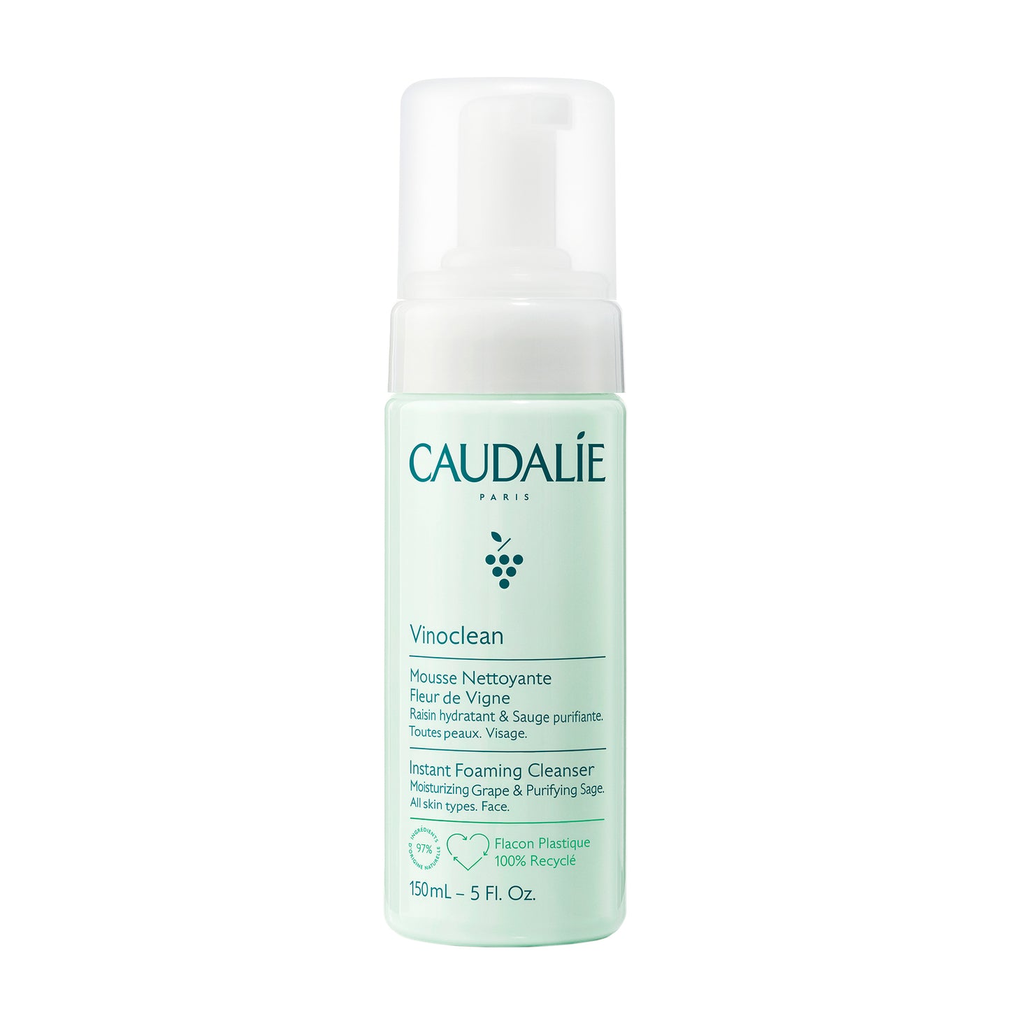 Caudalie Vinoclean Schiuma Detergente 150ml
