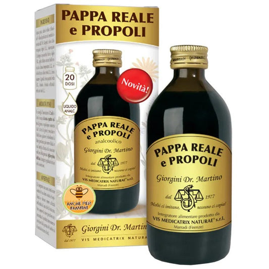 Dr. Giorgini Pappa Reale E Propoli Analcolico 200ml