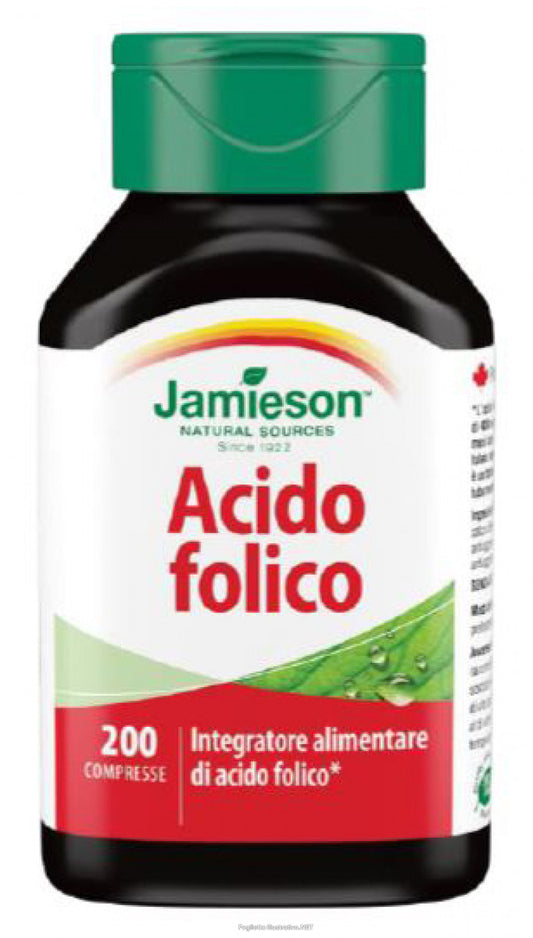 ACIDO FOLICO JAMIESON 200CPR