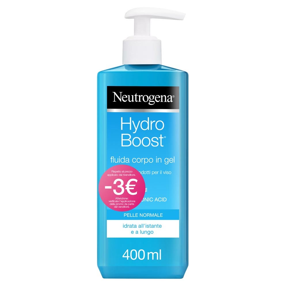 Neutrogena Hydro Boost Fluida Corpo Idratante Gel 400ml