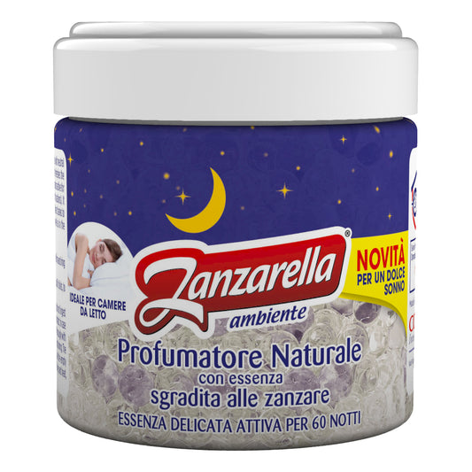 ZANZARELLA PERLE ANTIZANZARE PROFUMO NATURALE CON ESSENZA DELICATA 170 GRAMMI