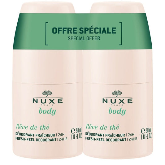 Nuxe Rêve De ThÉ Deodorante Protezione 24H 2x50ml