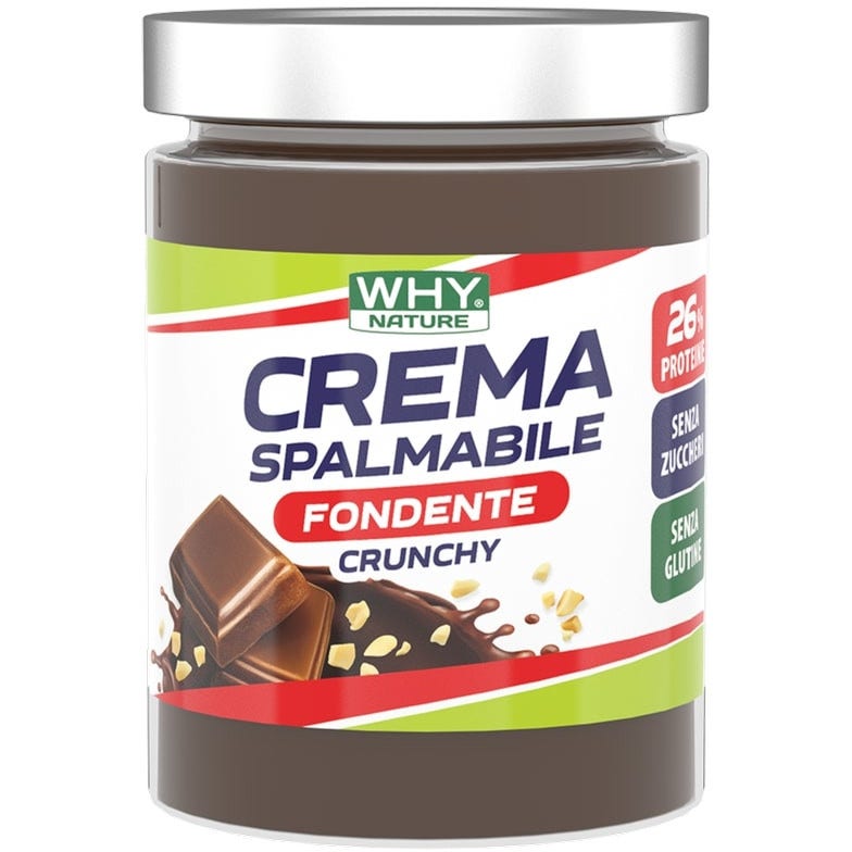 Why Nature Crema Spalmabile Fondente Crunchy 300g