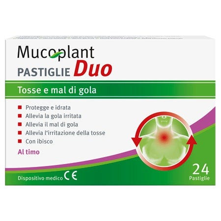 Mucoplant Pastiglie Duo Timo 24 Pezzi