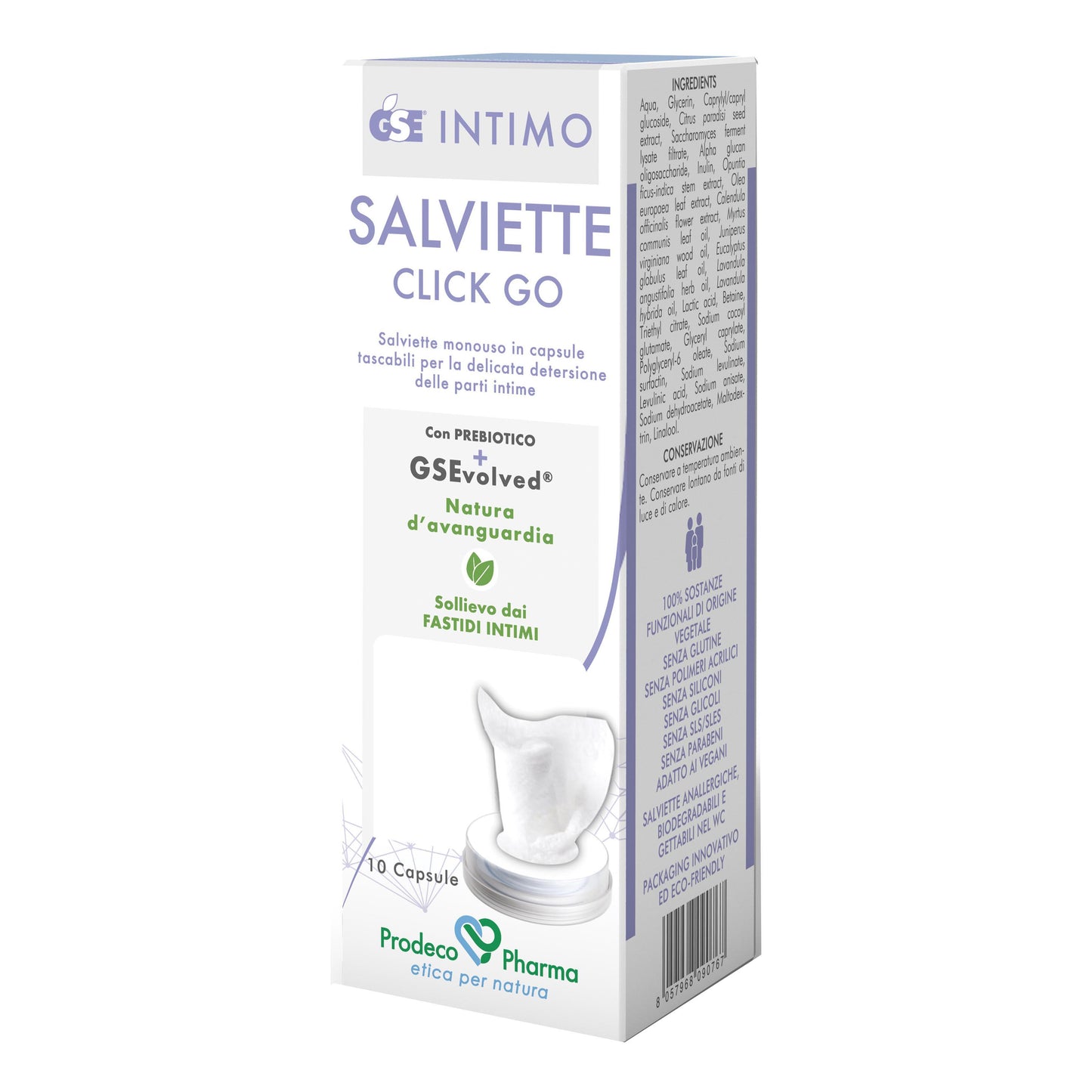 GSE INTIMO SALVIETTE CLICK GO