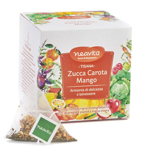 Neavita Filtroscrigno Tisana Zucca Carota Mango 15 Filtri