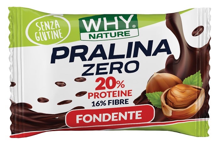 Why Nature Pralina Zero Cioccolato Fondente 10g