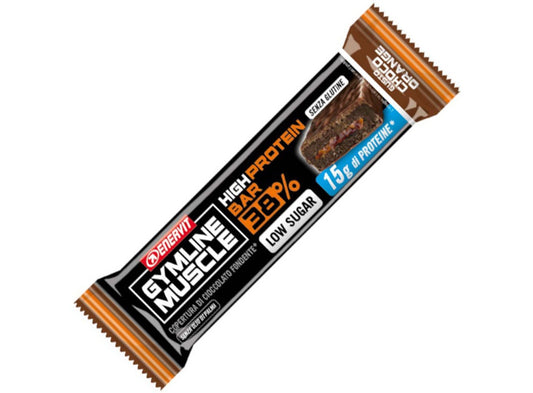 ENERVIT GYMLINE HIGH PROTEIN BAR 38% CIOCCOATO FONDENTE E ARANCIA 40 GRAMMI
