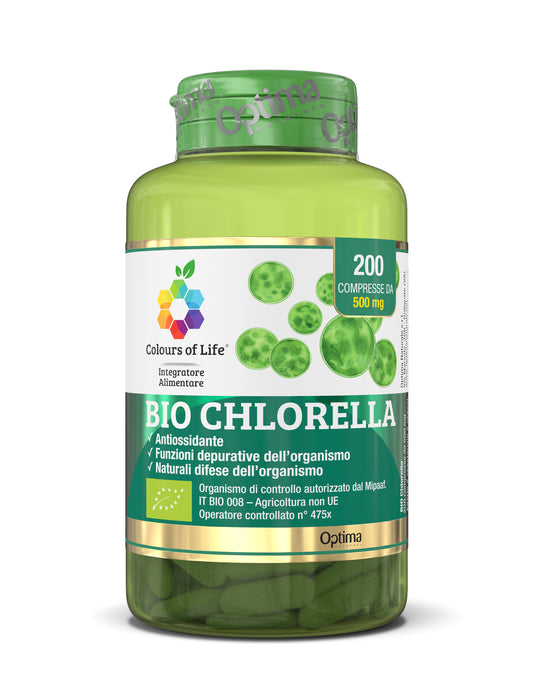 Bio Chlorella 200 Cpr Colours