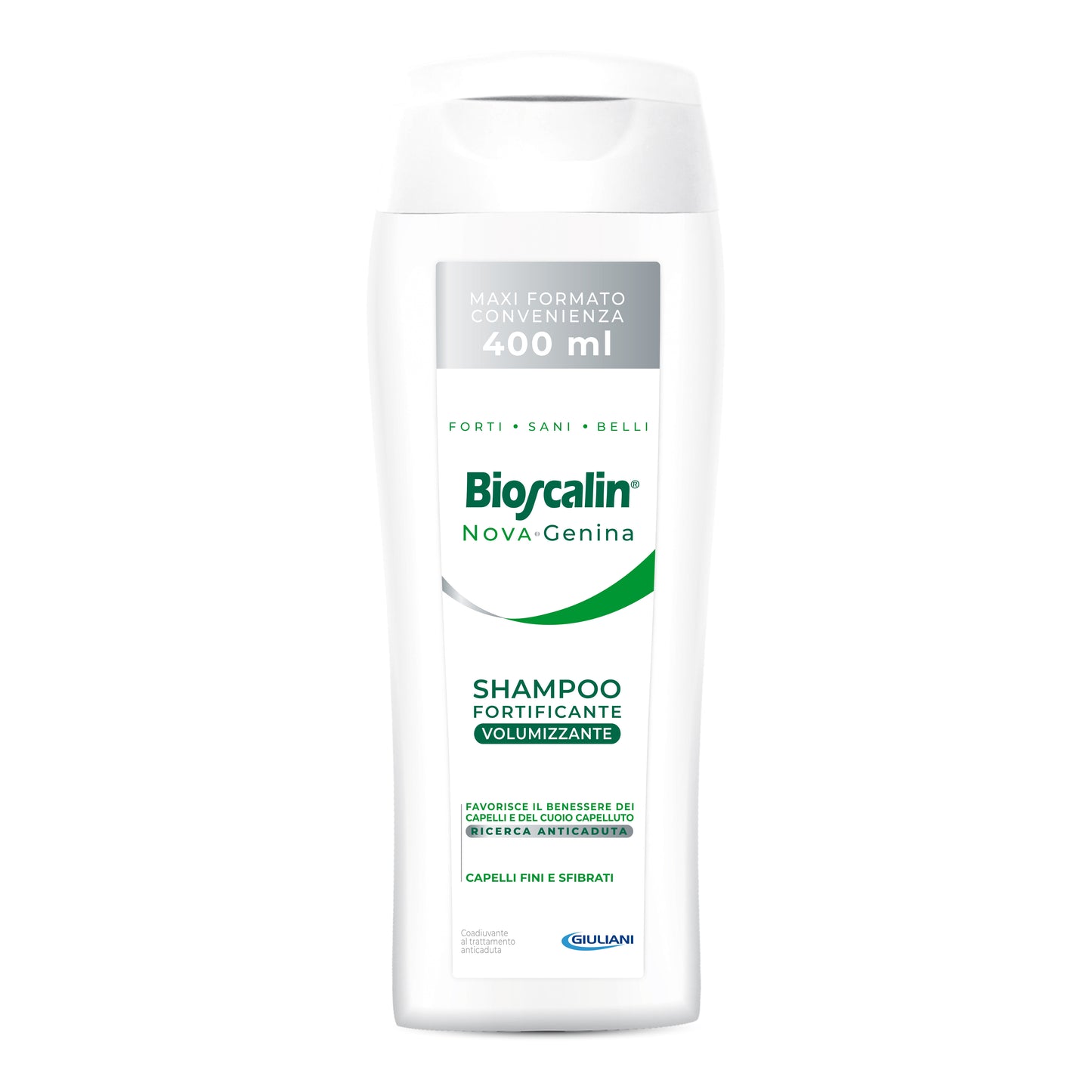 BIOSCALIN NOVA GENINA SHAMPOO FORTIFICANTE VOLUMIZZANTE MAXI SIZE 400 ML