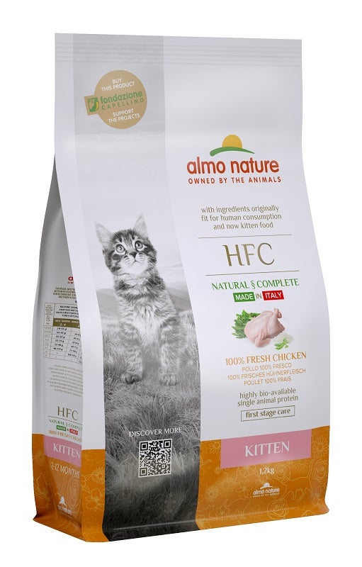 Crocchette Almo Nature HFC Per Gattini - Pollo Fresco, Sacchetto 1.2 Kg - Foto 13