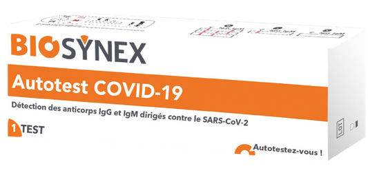 BIOSYNEX AUTOTEST COVID-19 1 PEZZO