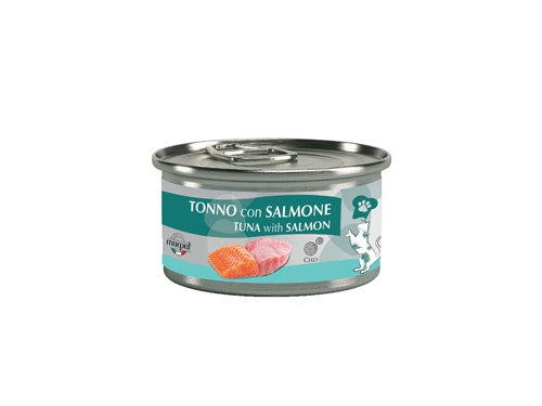 Marpet Chef Tonno Con Salmone Cibo Umido Per Gatti Adulti Lattina 80g