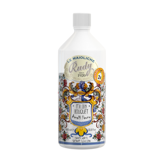 Le Maioliche Ricarica Sapone Liquido Amalfi Peony 1L