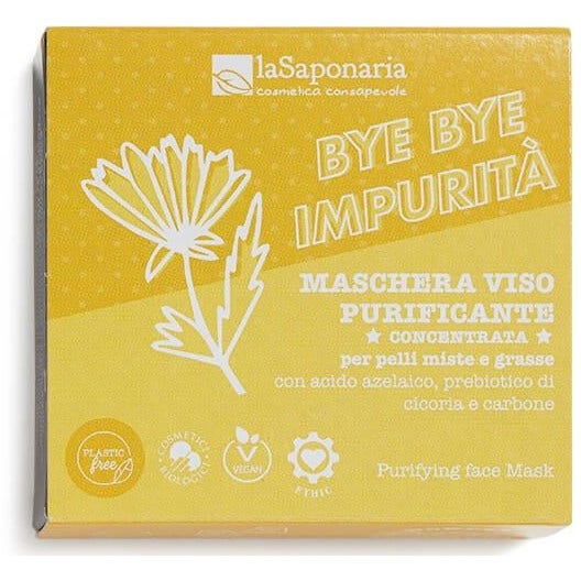 La Saponaria Wonder Pop Bye Bye ImpuritÀ Maschera Viso Purificante 35ml