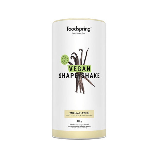 Foodspring Vegan Shape Shake 2.0 Pasto Sostitutivo Gusto Vaniglia 900g