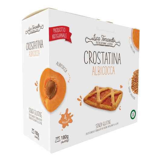 L TOMASELLO Crostatina Albicocca 180g
