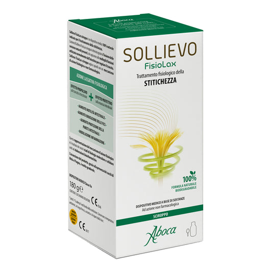 SOLLIEVO FISIOLAX SCIROPPO 180 GRAMMI