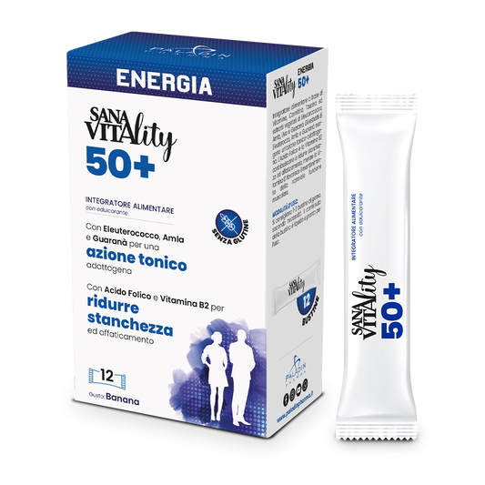 Sanavitality Energia 50+ 12 Stick Pack Liquidi