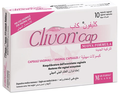 Clivon Cap 10 Capsule Vaginali