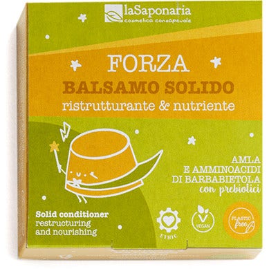La Saponaria Inner Balsamo Solido Forza Ristrutturante E Nutriente 40ml