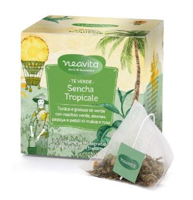 Neavita Filtroscrigno Sencha Tropicale TÈ Verde 15 Filtri