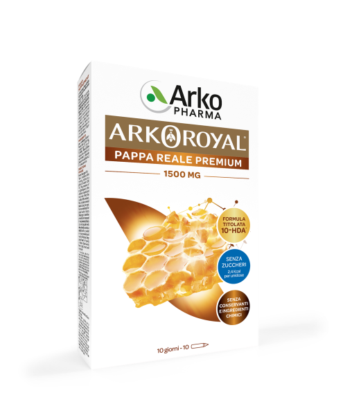 Arkoroyal Pappa Reale 1500 Mg Senza Zuccheri 10 Unidose