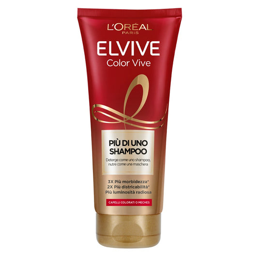 L'OrÉal Paris Elvive Più Di Uno Shampoo Color Vive Shampoo Capelli Colorati 200ml